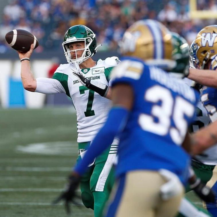Saskatchewan Roughriders top Winnipeg Blue Bombers 28-16 in CFL pre-season finale